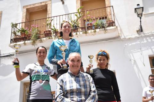 podium femenino