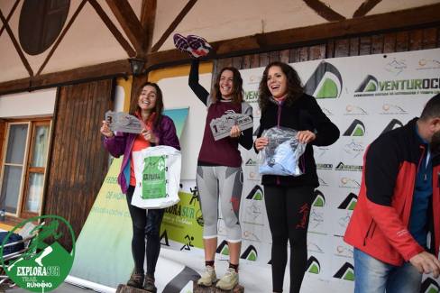 podium femenino