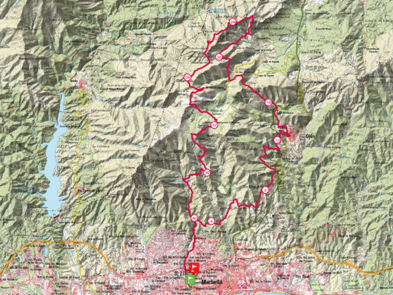 CxM sierra blanca mapa