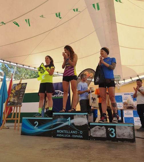 podium femenino