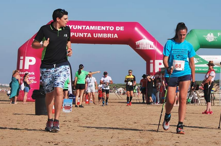 Marcha nordica punta umbria