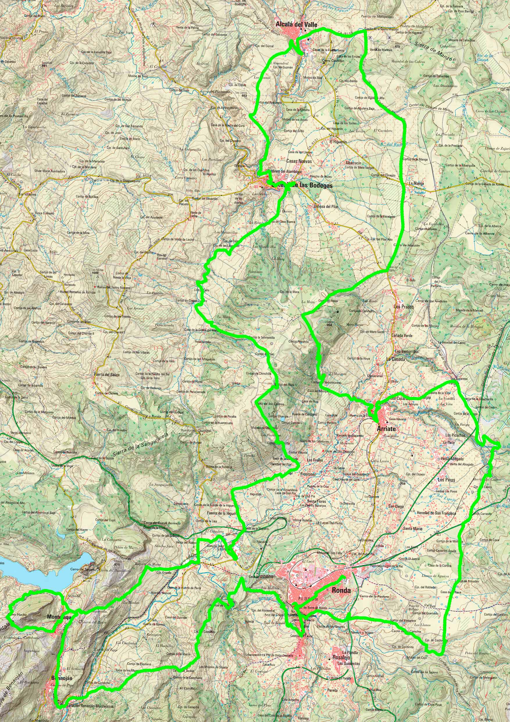 Rodna Mapa 101 KM RONDA. RECORRIDO Y FECHAS DE INSCRIPCIÓN 2026. – Trail Running ...